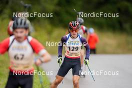 24.09.2022, Premanon, France (FRA): Pierig Maillot (FRA) - Biathlon Samse Summer Tour, sprint, Premanon (FRA). www.nordicfocus.com. © Thibaut/NordicFocus. Every downloaded picture is fee-liable.