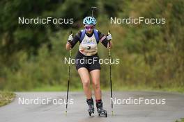 24.09.2022, Premanon, France (FRA): Lara Lecoultre (FRA) - Biathlon Samse Summer Tour, sprint, Premanon (FRA). www.nordicfocus.com. © Thibaut/NordicFocus. Every downloaded picture is fee-liable.