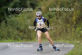 24.09.2022, Premanon, France (FRA): Ophelie Remonnay (FRA) - Biathlon Samse Summer Tour, sprint, Premanon (FRA). www.nordicfocus.com. © Thibaut/NordicFocus. Every downloaded picture is fee-liable.