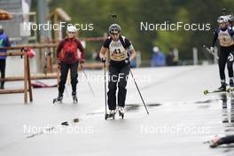 24.09.2022, Premanon, France (FRA): Camille Bened (FRA) - Biathlon Samse Summer Tour, sprint, Premanon (FRA). www.nordicfocus.com. © Thibaut/NordicFocus. Every downloaded picture is fee-liable.