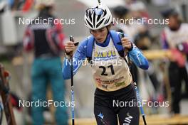 24.09.2022, Premanon, France (FRA): Marine Debloem (FRA) - Biathlon Samse Summer Tour, sprint, Premanon (FRA). www.nordicfocus.com. © Thibaut/NordicFocus. Every downloaded picture is fee-liable.