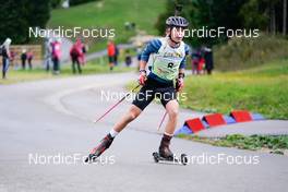24.09.2022, Premanon, France (FRA): Marius Thiriat (FRA) - Biathlon Samse Summer Tour, sprint, Premanon (FRA). www.nordicfocus.com. © Thibaut/NordicFocus. Every downloaded picture is fee-liable.