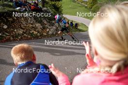 16.10.2022, Arcon, France (FRA): Remi Broutier (FRA) - Biathlon Samse Summer Tour, pursuit, Arcon (FRA). www.nordicfocus.com. © Thibaut/NordicFocus. Every downloaded picture is fee-liable.