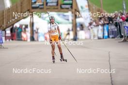 16.10.2022, Arcon, France (FRA): Caroline Colombo (FRA) - Biathlon Samse Summer Tour, pursuit, Arcon (FRA). www.nordicfocus.com. © Thibaut/NordicFocus. Every downloaded picture is fee-liable.