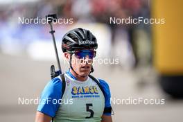 16.10.2022, Arcon, France (FRA): Quentin Fillon Maillet (FRA) - Biathlon Samse Summer Tour, pursuit, Arcon (FRA). www.nordicfocus.com. © Thibaut/NordicFocus. Every downloaded picture is fee-liable.