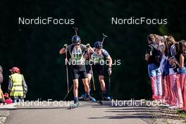 16.10.2022, Arcon, France (FRA): Samuel Belle Clot (FRA) - Biathlon Samse Summer Tour, pursuit, Arcon (FRA). www.nordicfocus.com. © Thibaut/NordicFocus. Every downloaded picture is fee-liable.