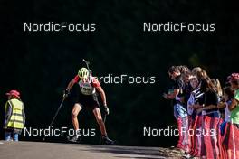 16.10.2022, Arcon, France (FRA): Guillaume Poirot (FRA) - Biathlon Samse Summer Tour, pursuit, Arcon (FRA). www.nordicfocus.com. © Thibaut/NordicFocus. Every downloaded picture is fee-liable.