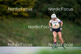 16.10.2022, Arcon, France (FRA): Anna Gandler (AUT) - Biathlon Samse Summer Tour, pursuit, Arcon (FRA). www.nordicfocus.com. © Thibaut/NordicFocus. Every downloaded picture is fee-liable.