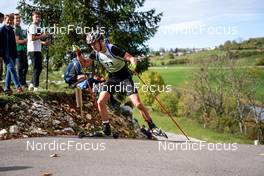 16.10.2022, Arcon, France (FRA): Fabian Kaskel (GER) - Biathlon Samse Summer Tour, pursuit, Arcon (FRA). www.nordicfocus.com. © Thibaut/NordicFocus. Every downloaded picture is fee-liable.