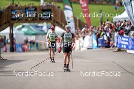 16.10.2022, Arcon, France (FRA): Fabien Claude (FRA) - Biathlon Samse Summer Tour, pursuit, Arcon (FRA). www.nordicfocus.com. © Thibaut/NordicFocus. Every downloaded picture is fee-liable.