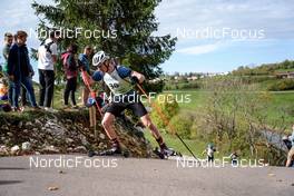 16.10.2022, Arcon, France (FRA): Mathis Faeber (GER) - Biathlon Samse Summer Tour, pursuit, Arcon (FRA). www.nordicfocus.com. © Thibaut/NordicFocus. Every downloaded picture is fee-liable.