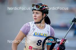 16.10.2022, Arcon, France (FRA): Camille Bened (FRA) - Biathlon Samse Summer Tour, pursuit, Arcon (FRA). www.nordicfocus.com. © Thibaut/NordicFocus. Every downloaded picture is fee-liable.