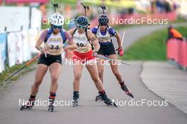 16.10.2022, Arcon, France (FRA): Ophelie Remonnay (FRA) - Biathlon Samse Summer Tour, pursuit, Arcon (FRA). www.nordicfocus.com. © Thibaut/NordicFocus. Every downloaded picture is fee-liable.