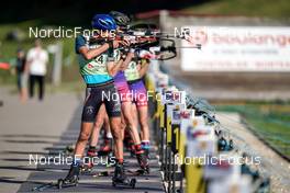 16.10.2022, Arcon, France (FRA): Victor Laine (FRA) - Biathlon Samse Summer Tour, pursuit, Arcon (FRA). www.nordicfocus.com. © Thibaut/NordicFocus. Every downloaded picture is fee-liable.