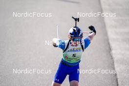 16.10.2022, Arcon, France (FRA): Noe Seigneur (FRA) - Biathlon Samse Summer Tour, pursuit, Arcon (FRA). www.nordicfocus.com. © Thibaut/NordicFocus. Every downloaded picture is fee-liable.