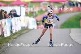16.10.2022, Arcon, France (FRA): Voldiya Galmace Paulin (FRA) - Biathlon Samse Summer Tour, pursuit, Arcon (FRA). www.nordicfocus.com. © Thibaut/NordicFocus. Every downloaded picture is fee-liable.