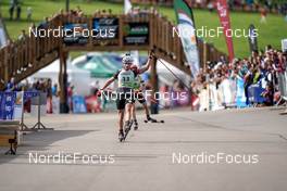 16.10.2022, Arcon, France (FRA): Fabien Claude (FRA) - Biathlon Samse Summer Tour, pursuit, Arcon (FRA). www.nordicfocus.com. © Thibaut/NordicFocus. Every downloaded picture is fee-liable.