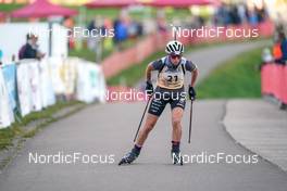 16.10.2022, Arcon, France (FRA): Coralie Langel (FRA) - Biathlon Samse Summer Tour, pursuit, Arcon (FRA). www.nordicfocus.com. © Thibaut/NordicFocus. Every downloaded picture is fee-liable.