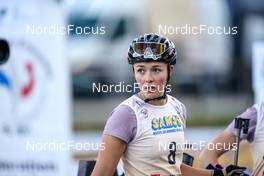 16.10.2022, Arcon, France (FRA): Camille Bened (FRA) - Biathlon Samse Summer Tour, pursuit, Arcon (FRA). www.nordicfocus.com. © Thibaut/NordicFocus. Every downloaded picture is fee-liable.