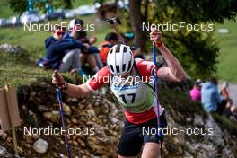 16.10.2022, Arcon, France (FRA): Ambroise Meunier (FRA) - Biathlon Samse Summer Tour, pursuit, Arcon (FRA). www.nordicfocus.com. © Thibaut/NordicFocus. Every downloaded picture is fee-liable.