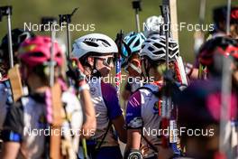 16.10.2022, Arcon, France (FRA): U17 Race Start,   - Biathlon Samse Summer Tour, pursuit, Arcon (FRA). www.nordicfocus.com. © Thibaut/NordicFocus. Every downloaded picture is fee-liable.