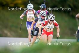 16.10.2022, Arcon, France (FRA): Celia Henaff (FRA) - Biathlon Samse Summer Tour, pursuit, Arcon (FRA). www.nordicfocus.com. © Thibaut/NordicFocus. Every downloaded picture is fee-liable.