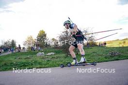 16.10.2022, Arcon, France (FRA): Susi Meinen (SUI) - Biathlon Samse Summer Tour, pursuit, Arcon (FRA). www.nordicfocus.com. © Thibaut/NordicFocus. Every downloaded picture is fee-liable.