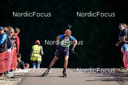 16.10.2022, Arcon, France (FRA): Alexis Nappey (FRA) - Biathlon Samse Summer Tour, pursuit, Arcon (FRA). www.nordicfocus.com. © Thibaut/NordicFocus. Every downloaded picture is fee-liable.