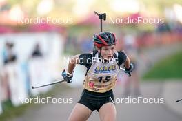 16.10.2022, Arcon, France (FRA): Margot Chichignoud (FRA) - Biathlon Samse Summer Tour, pursuit, Arcon (FRA). www.nordicfocus.com. © Thibaut/NordicFocus. Every downloaded picture is fee-liable.