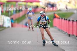 16.10.2022, Arcon, France (FRA): Pauline Machut (FRA) - Biathlon Samse Summer Tour, pursuit, Arcon (FRA). www.nordicfocus.com. © Thibaut/NordicFocus. Every downloaded picture is fee-liable.