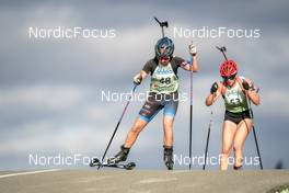 15.10.2022, Arcon, France (FRA): Emma Cespedes (FRA) - Biathlon Samse Summer Tour, sprint, Arcon (FRA). www.nordicfocus.com. © Thibaut/NordicFocus. Every downloaded picture is fee-liable.