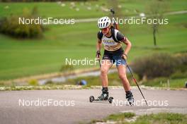 15.10.2022, Arcon, France (FRA): Pauline Machut (FRA) - Biathlon Samse Summer Tour, sprint, Arcon (FRA). www.nordicfocus.com. © Thibaut/NordicFocus. Every downloaded picture is fee-liable.