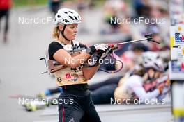 15.10.2022, Arcon, France (FRA): Anna Gandler (AUT) - Biathlon Samse Summer Tour, sprint, Arcon (FRA). www.nordicfocus.com. © Thibaut/NordicFocus. Every downloaded picture is fee-liable.