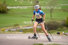 15.10.2022, Arcon, France (FRA): Marine Debloem (FRA) - Biathlon Samse Summer Tour, sprint, Arcon (FRA). www.nordicfocus.com. © Thibaut/NordicFocus. Every downloaded picture is fee-liable.