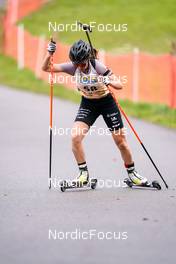 15.10.2022, Arcon, France (FRA): Fany Bertrand (FRA) - Biathlon Samse Summer Tour, sprint, Arcon (FRA). www.nordicfocus.com. © Thibaut/NordicFocus. Every downloaded picture is fee-liable.
