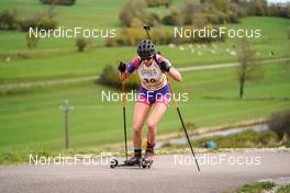15.10.2022, Arcon, France (FRA): Anna Blanc (FRA) - Biathlon Samse Summer Tour, sprint, Arcon (FRA). www.nordicfocus.com. © Thibaut/NordicFocus. Every downloaded picture is fee-liable.