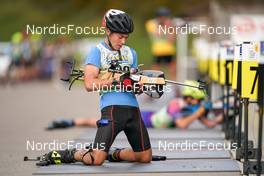 15.10.2022, Arcon, France (FRA): Teo Fastiggi Bailina (FRA) - Biathlon Samse Summer Tour, sprint, Arcon (FRA). www.nordicfocus.com. © Thibaut/NordicFocus. Every downloaded picture is fee-liable.