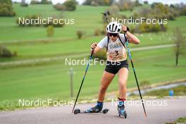 15.10.2022, Arcon, France (FRA): Lea Loosen (FRA) - Biathlon Samse Summer Tour, sprint, Arcon (FRA). www.nordicfocus.com. © Thibaut/NordicFocus. Every downloaded picture is fee-liable.