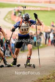 15.10.2022, Arcon, France (FRA): Antoine Morel (FRA) - Biathlon Samse Summer Tour, sprint, Arcon (FRA). www.nordicfocus.com. © Thibaut/NordicFocus. Every downloaded picture is fee-liable.