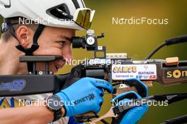15.10.2022, Arcon, France (FRA): Eric Perrot (FRA) - Biathlon Samse Summer Tour, sprint, Arcon (FRA). www.nordicfocus.com. © Thibaut/NordicFocus. Every downloaded picture is fee-liable.