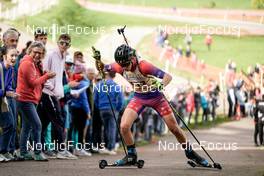 15.10.2022, Arcon, France (FRA): Romain Cordier (FRA) - Biathlon Samse Summer Tour, sprint, Arcon (FRA). www.nordicfocus.com. © Thibaut/NordicFocus. Every downloaded picture is fee-liable.