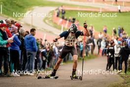 15.10.2022, Arcon, France (FRA): Anthony Lausenaz Gris (FRA) - Biathlon Samse Summer Tour, sprint, Arcon (FRA). www.nordicfocus.com. © Thibaut/NordicFocus. Every downloaded picture is fee-liable.