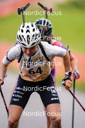 15.10.2022, Arcon, France (FRA): Jeanne Richard (FRA) - Biathlon Samse Summer Tour, sprint, Arcon (FRA). www.nordicfocus.com. © Thibaut/NordicFocus. Every downloaded picture is fee-liable.
