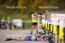 15.10.2022, Arcon, France (FRA): Leo Sancerne (FRA) - Biathlon Samse Summer Tour, sprint, Arcon (FRA). www.nordicfocus.com. © Thibaut/NordicFocus. Every downloaded picture is fee-liable.