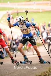 15.10.2022, Arcon, France (FRA): Eric Perrot (FRA) - Biathlon Samse Summer Tour, sprint, Arcon (FRA). www.nordicfocus.com. © Thibaut/NordicFocus. Every downloaded picture is fee-liable.