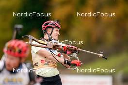 15.10.2022, Arcon, France (FRA): Benedikt Doll (GER) - Biathlon Samse Summer Tour, sprint, Arcon (FRA). www.nordicfocus.com. © Thibaut/NordicFocus. Every downloaded picture is fee-liable.