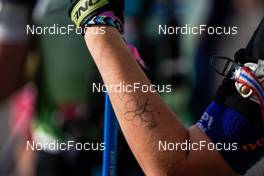 15.10.2022, Arcon, France (FRA): Pen Flower Tattoo,   - Biathlon Samse Summer Tour, sprint, Arcon (FRA). www.nordicfocus.com. © Thibaut/NordicFocus. Every downloaded picture is fee-liable.
