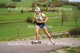 15.10.2022, Arcon, France (FRA): Suzette Christin (FRA) - Biathlon Samse Summer Tour, sprint, Arcon (FRA). www.nordicfocus.com. © Thibaut/NordicFocus. Every downloaded picture is fee-liable.