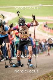 15.10.2022, Arcon, France (FRA): Thomas Hequet (FRA) - Biathlon Samse Summer Tour, sprint, Arcon (FRA). www.nordicfocus.com. © Thibaut/NordicFocus. Every downloaded picture is fee-liable.