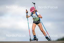 15.10.2022, Arcon, France (FRA): Olivia Brun (FRA) - Biathlon Samse Summer Tour, sprint, Arcon (FRA). www.nordicfocus.com. © Thibaut/NordicFocus. Every downloaded picture is fee-liable.